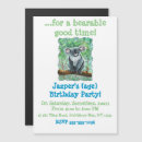 Search for baby koala birthday invitations Australian