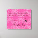 Search for butterfly canvas prints Vintage