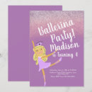 Search for ballerina party invitations Sparkle