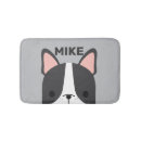 Search for french bulldog bath mats Cute