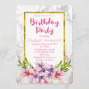 Search for magnolia birthday invitations Elegant