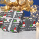 Search for gnome wrapping paper Green