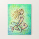 Search for fantasy mermaid puzzles Mermaids