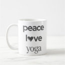 Search for love yoga mugs Meditation