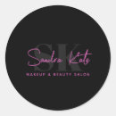 Search for pink neon stickers Black