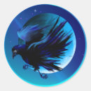 Search for raven moon stickers Black