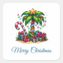 Search for festive lights stickers Tropical christmas