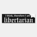 Search for therefore bumper stickers Politics