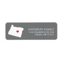 Search for oregon return address labels State