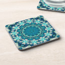 Search for mandala coasters Blue