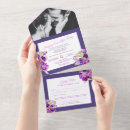 Search for stock wedding invitations Purple