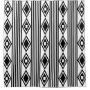 Search for black white diamond shower curtains Geometric