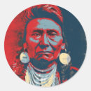 Search for american indian tribe stickers Chief