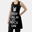 Search for rock bands aprons Rock and roll