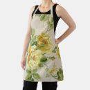 Search for yellow roses aprons Vintage floral