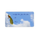 Search for peacock bird return address labels Wildlife