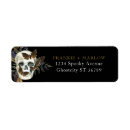 Search for skull return address labels Grunge
