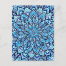 Search for circles design postcards Mandala