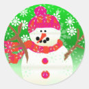 Search for snowmen stickers Colourful