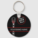 Search for rock band key rings Rock and roll