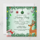 Search for children christmas invitations Green
