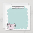 Search for cute cat note cards Simple