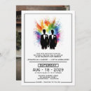 Search for pride wedding invitations Grooms