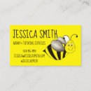 Search for buzzing business cards Cartoon