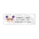 Search for cute skull return address labels Skeleton