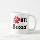 Search for i love boxers mugs Boxer dog