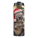 Search for koala drinkware Santa