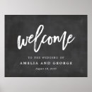 Search for chalkboard welcome signs Rehearsal dinner welcome