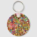 Search for psychedelics rounded key rings Retro