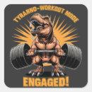 Search for funny exercise stickers Workout