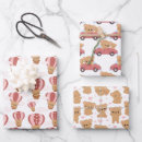 Search for brown teddy bear wrapping paper Birthday