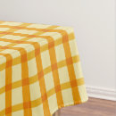 Search for orange plaid tablecloths Country