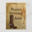 Search for western birthday postcards Rodeo