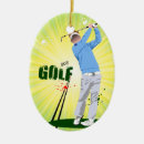Search for swing christmas tree decorations Golfer