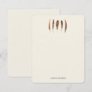 Search for feathers note cards Boho