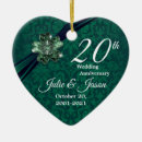 Search for 20th anniversary christmas tree decorations Married