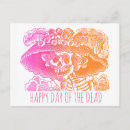 Search for skeleton horizontal postcards Dia de los muertos