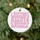 Search for feminist christmas tree decorations Womens rights