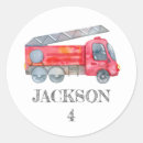 Search for fireman stickers Fire truck