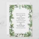 Search for fir tree invitation wedding invitations Winter