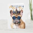 Search for french bulldog birthday cards Dog lover
