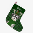 Search for miniature schnauzer christmas stockings For pets