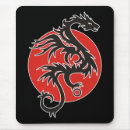 Search for white dragon mouse mats Dragons