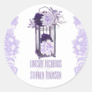 Search for lavender lace wedding stickers Elegant