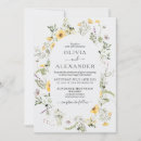 Search for lavender and yellow wedding invitations Rustic