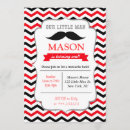Search for baby bash birthday invitations Moustache